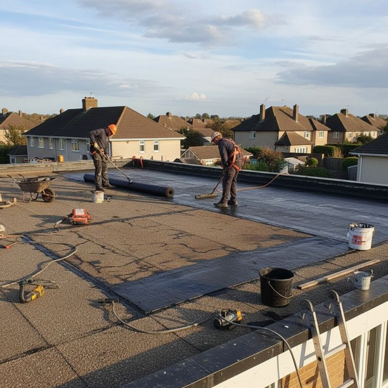 Composite Roof Patching